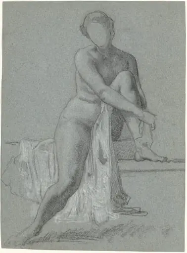 Seated Nude, by William Perkins Babcock