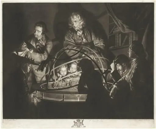A Philosopher Giving a Lecture on the Orrery, by William Pether