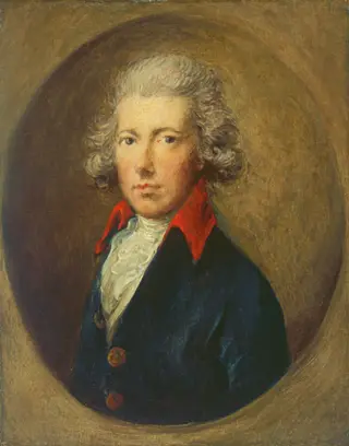 William Pitt, by Gainsborough Dupont