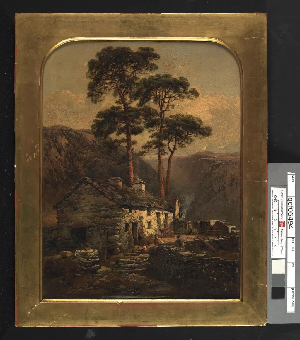 Bettws-y-Coed, by William Pitt, oil, 1857