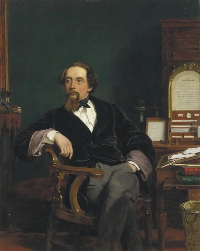 Charles Dickens in his Study, by William Powell Frith
