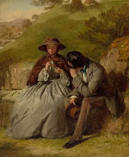 The Lovers, by William Powell Frith