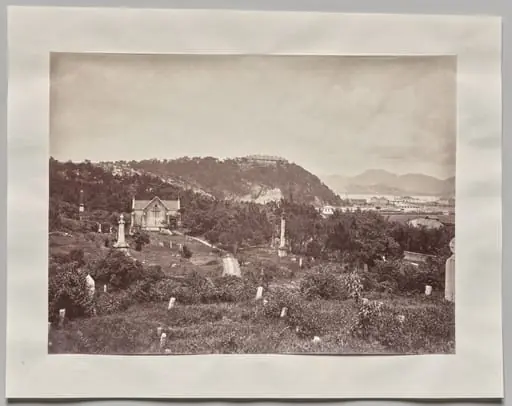 Untitled (Happy Valley Cemetery, Hong Kong), by William Pryor Floyd
