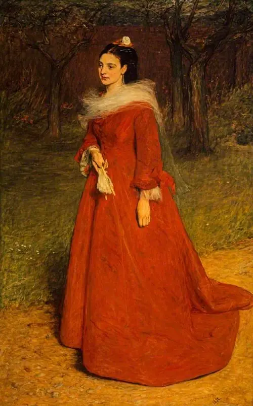 The Artist's Wife (Ellen Moxon, Lady Orchardson, 1853 - 1917), by William Quiller Orchardson
