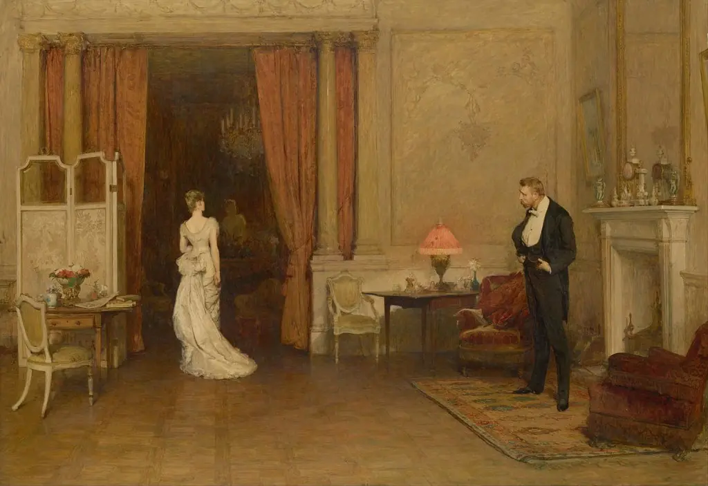 The first cloud, by William Quiller Orchardson