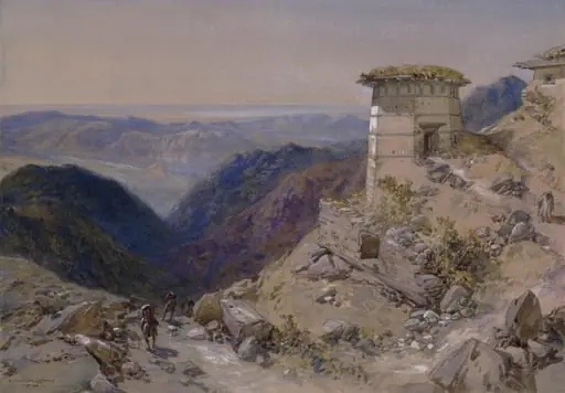 Pir Panjal Pass into Cashmere, 11,400 feet, by William R.I. F.R.G.S. Simpson