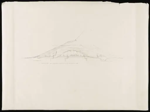 The Ahin Posh Tope near Jellalabad, excavated, by William R.I. F.R.G.S. Simpson