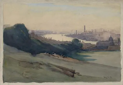 The Thames at Greenwich, by William Radford Dakin