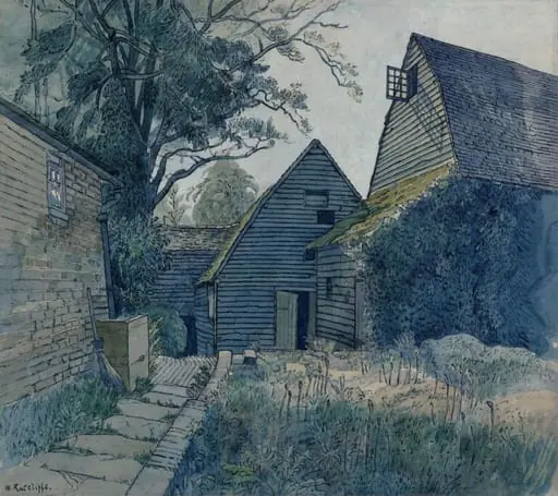 Asparagus Bed, Worth, Sussex., by William Ratcliffe
