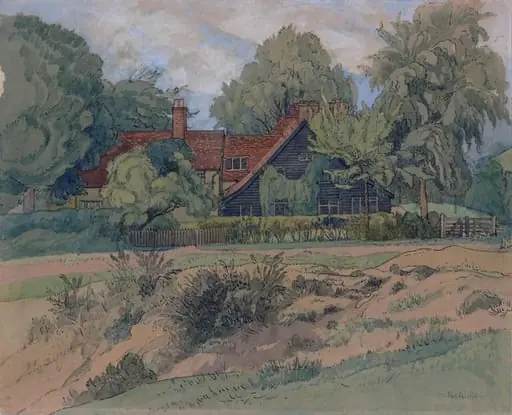 Wyldes, North End, Hampstead, NW3, by William Ratcliffe