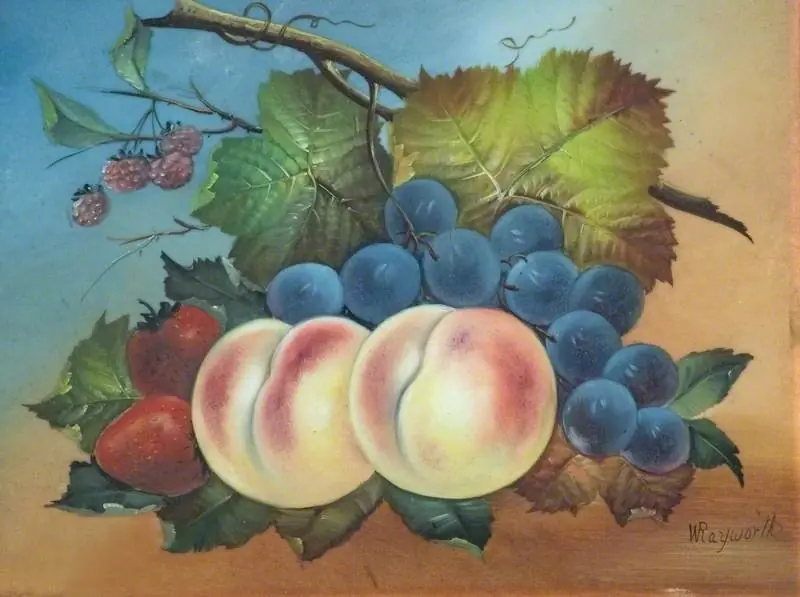 Still Life with Fruit, by William Rayworth