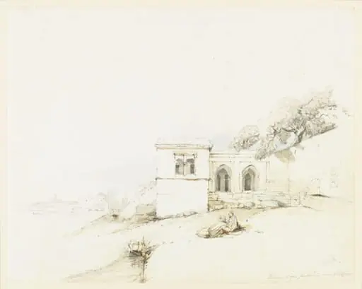 Ruines dune fontaine près dAlger, by William RI Wyld