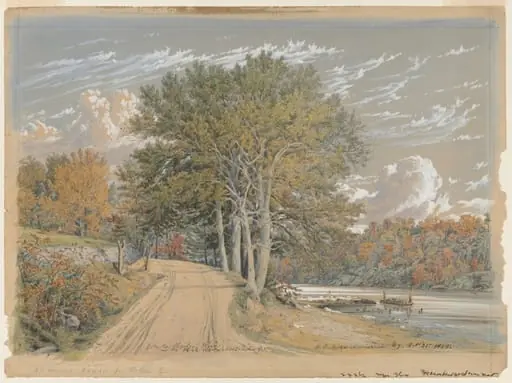 On the Harlem River, by William Rickarby Miller