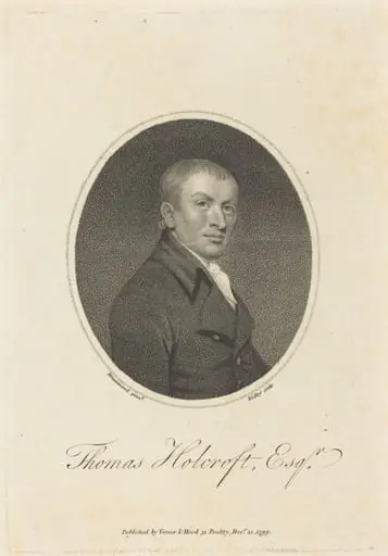 Thomas Holcroft, by William Ridley