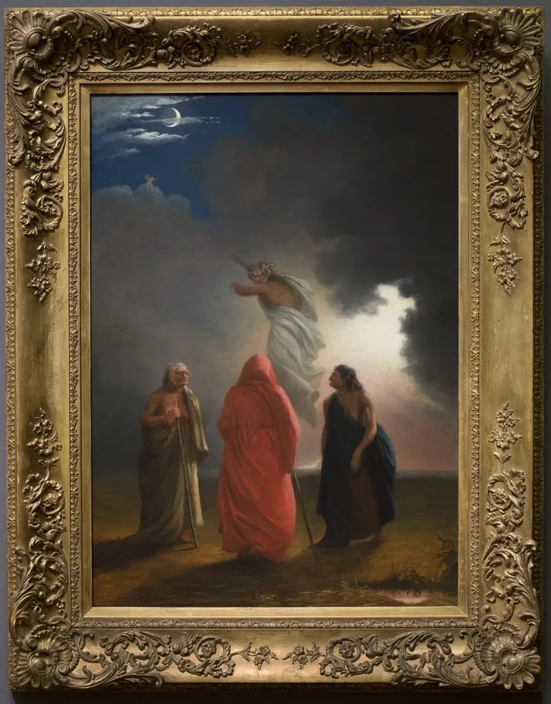 Scene from Macbeth, by William Rimer