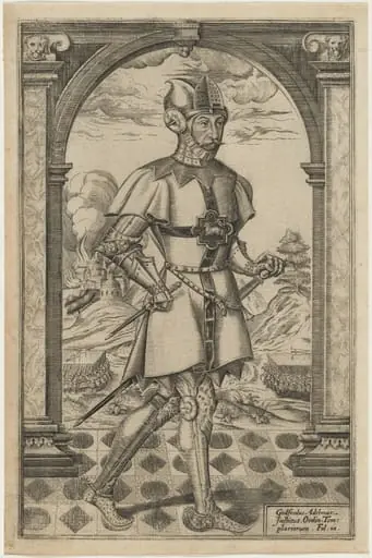 Godfredus Aldemarus Alexandrino (Godfrey Adelmar), by William Rogers