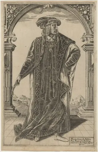 Maximilian I, Son of Emperor Frederick III, by William Rogers