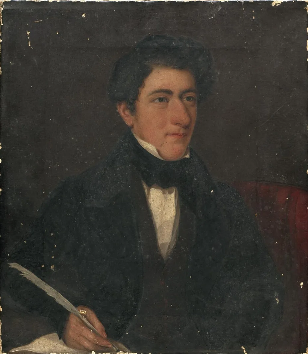 Benjamin Roos, Parys, by William Roos, oil, 1841
