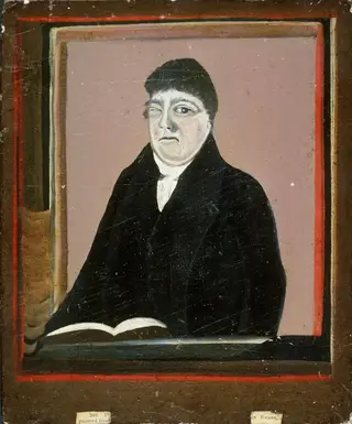 Christmas Evans, by William Roos, 1820