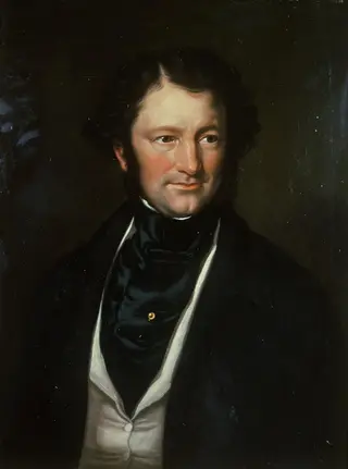 John Cox, died 1870, by William Roos, 1845