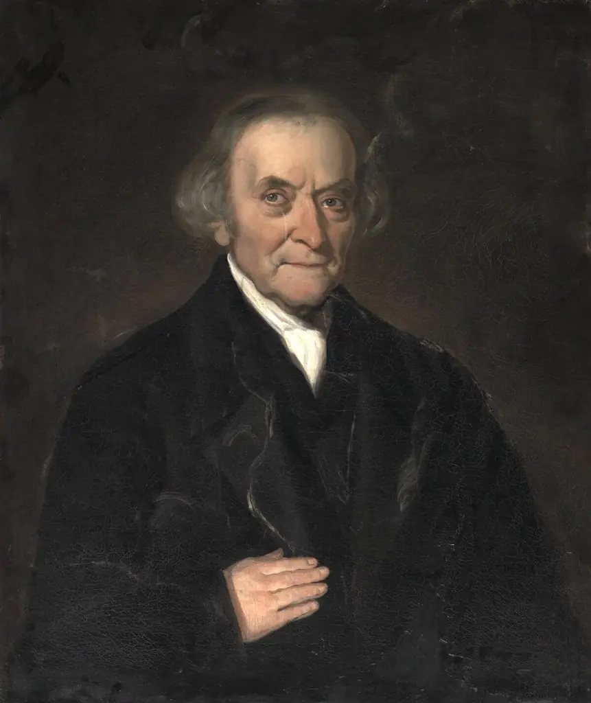 Rev. John Jones,Tremadog, by William Roos