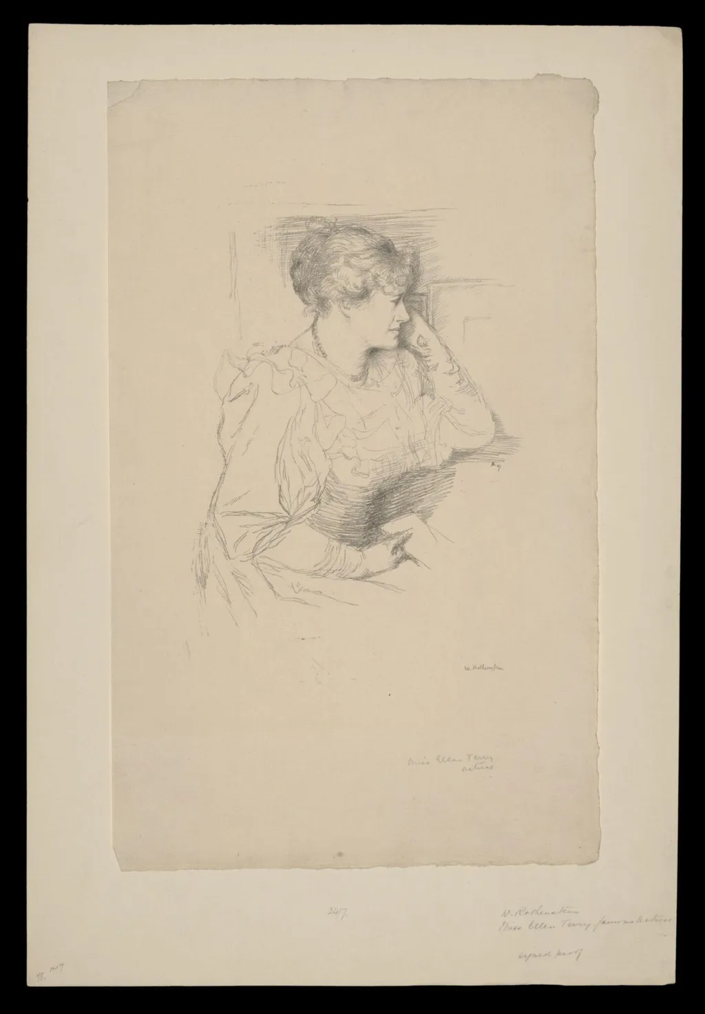 H Beard Print Collection, by William Rothenstein