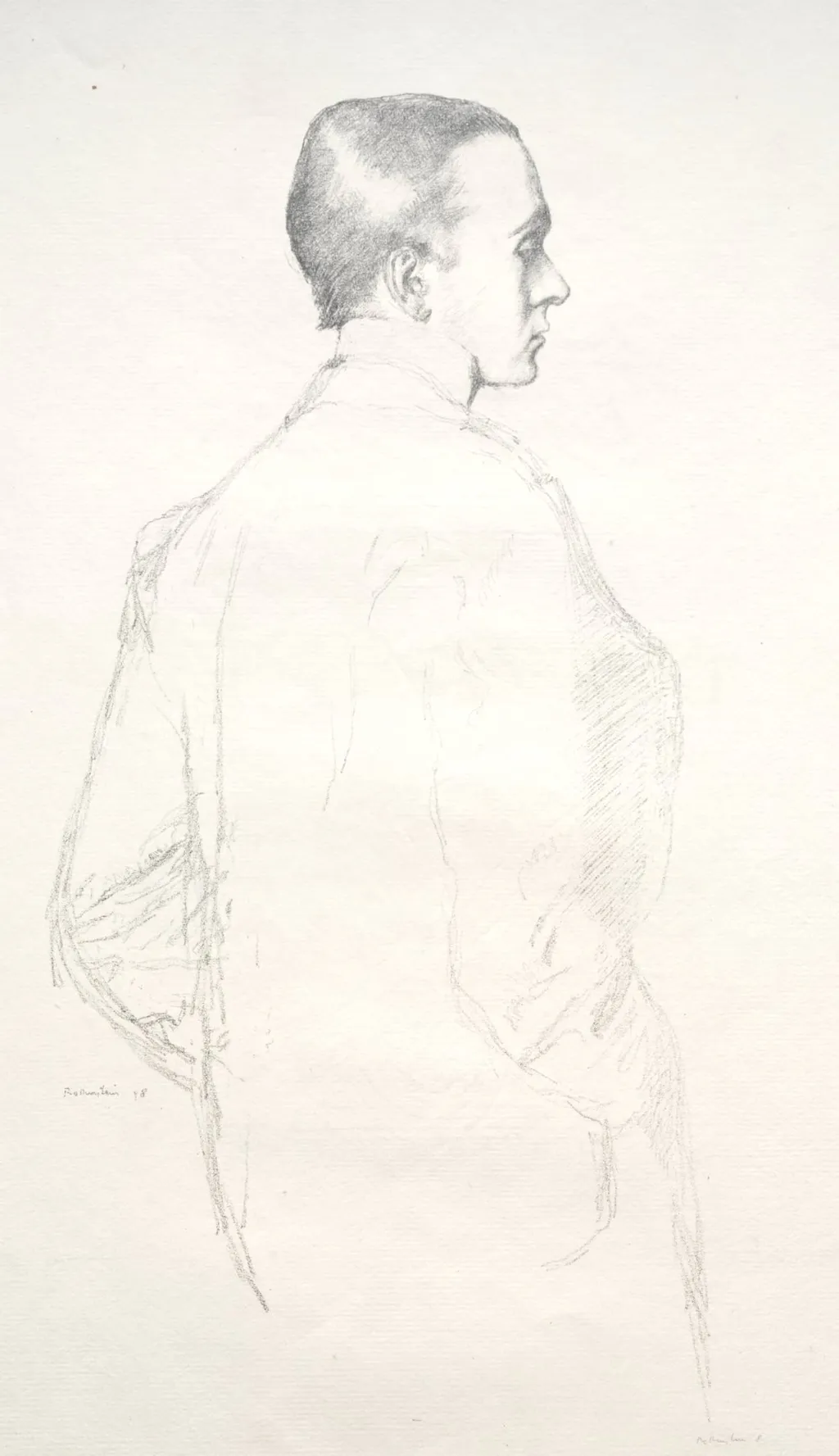 Max Beerbohm, by William Rothenstein, 1898