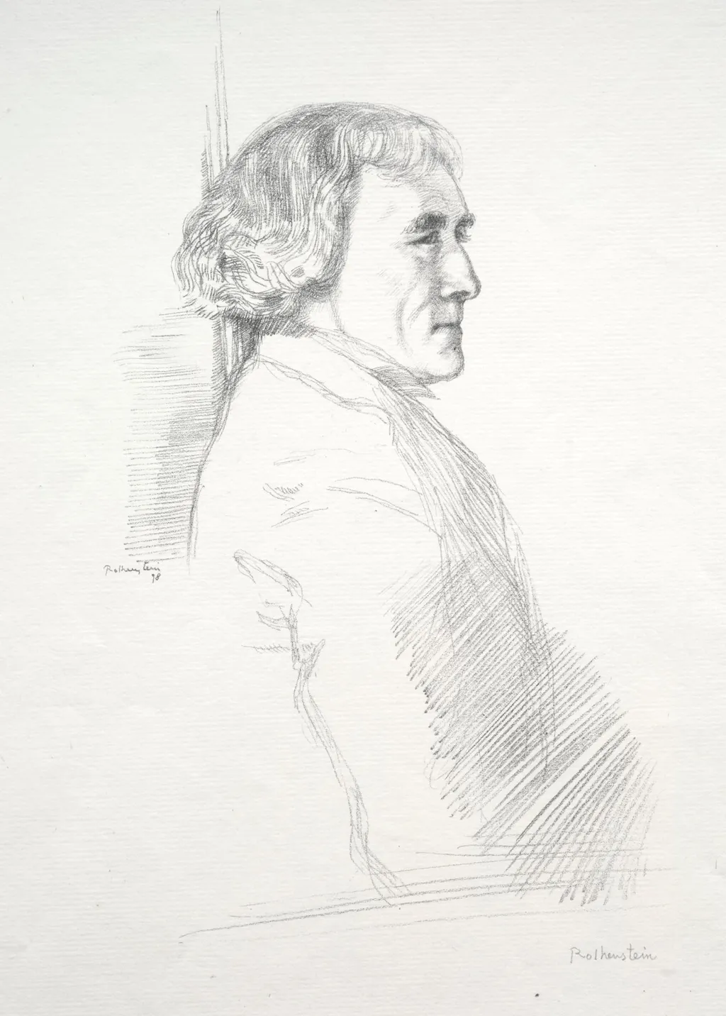 Sir Henry Irving, by William Rothenstein, 1898