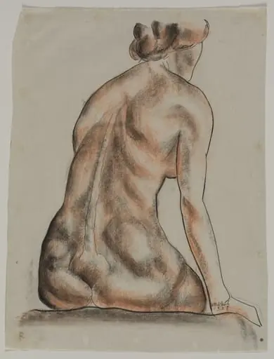 Model at the Club, by William S. Gisch