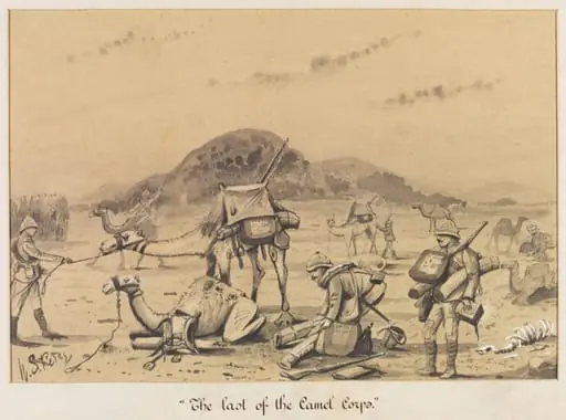 The last of the Camel Corps