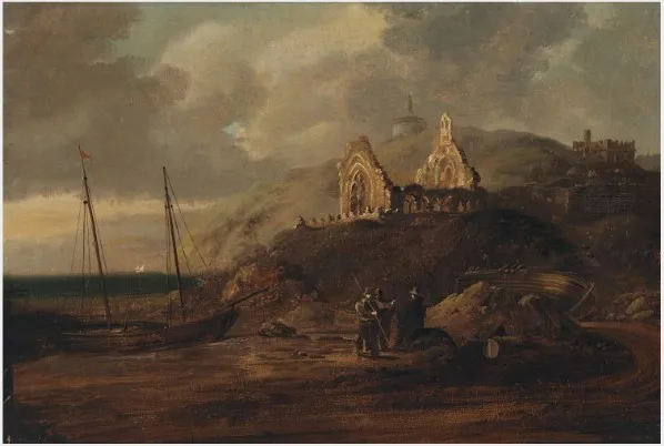 A View of Howth Abbey, by William Sadler, unspecified, 1820