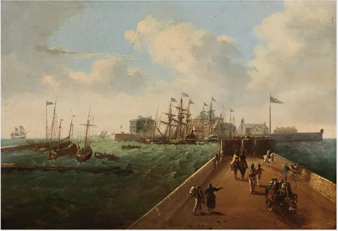 A View of the Pigeon House, Dublin, by William Sadler, unspecified, 1810