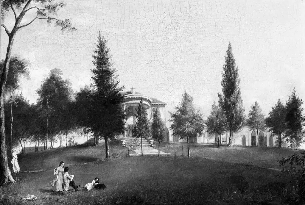 A Country House, by William Sanford Mason