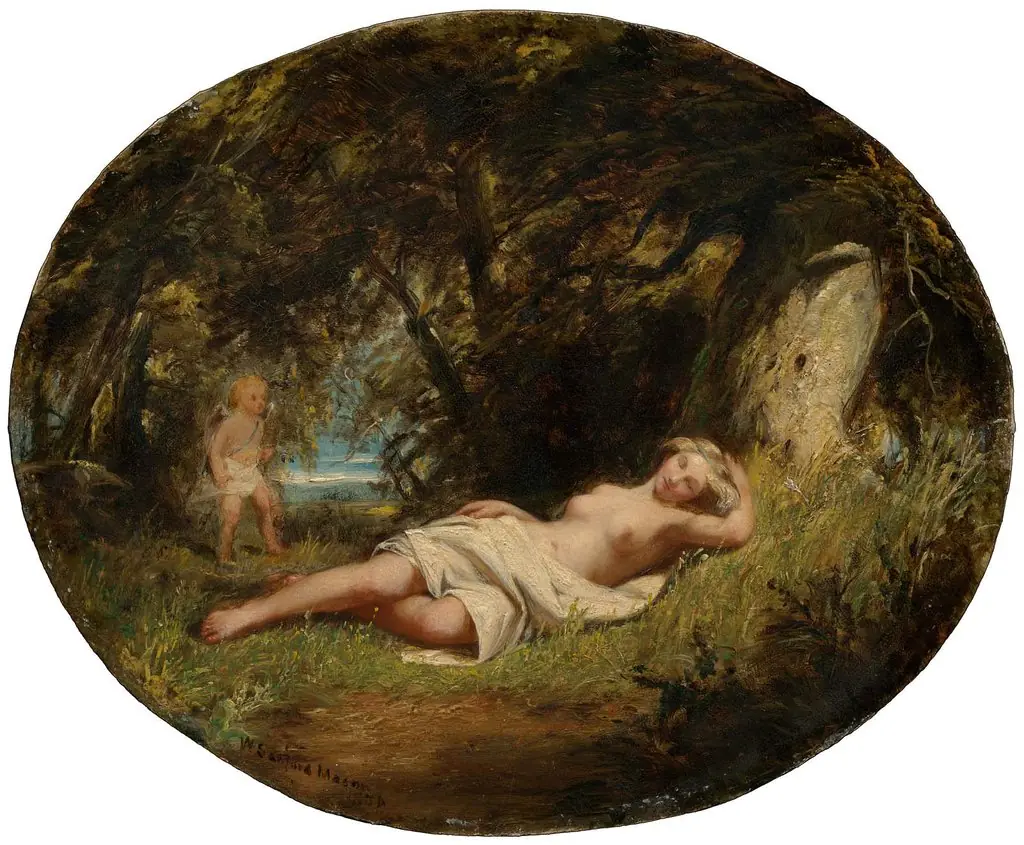 Venus and Cupid, by William Sanford Mason