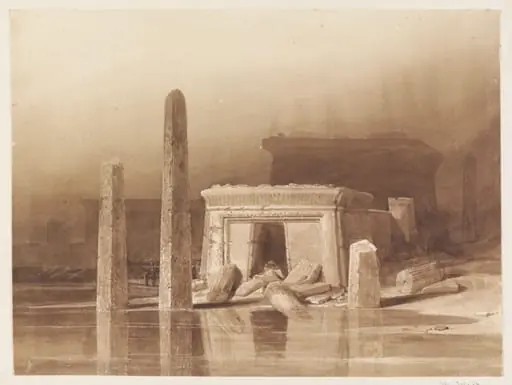 Oriental Capriccio: Ruined Temple on the Nile, by William SBA West