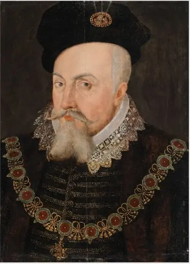 Portrait of Robert Dudley (?1532-1588) Earl of Leicester, by William Segar