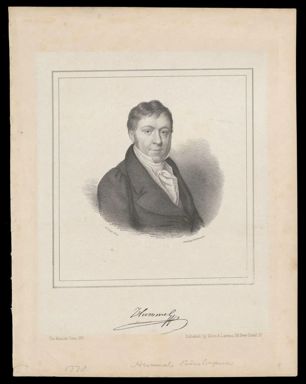 H Beard Print Collection, by William Sharp