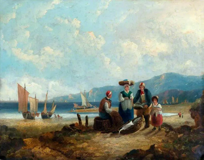 Coast Scene, by William Shayer