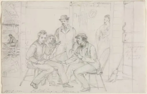 Catching a Tune, by William Sidney Mount
