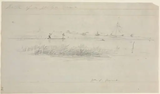 Eel Spearing at Setauket, Long Island, New York, by William Sidney Mount