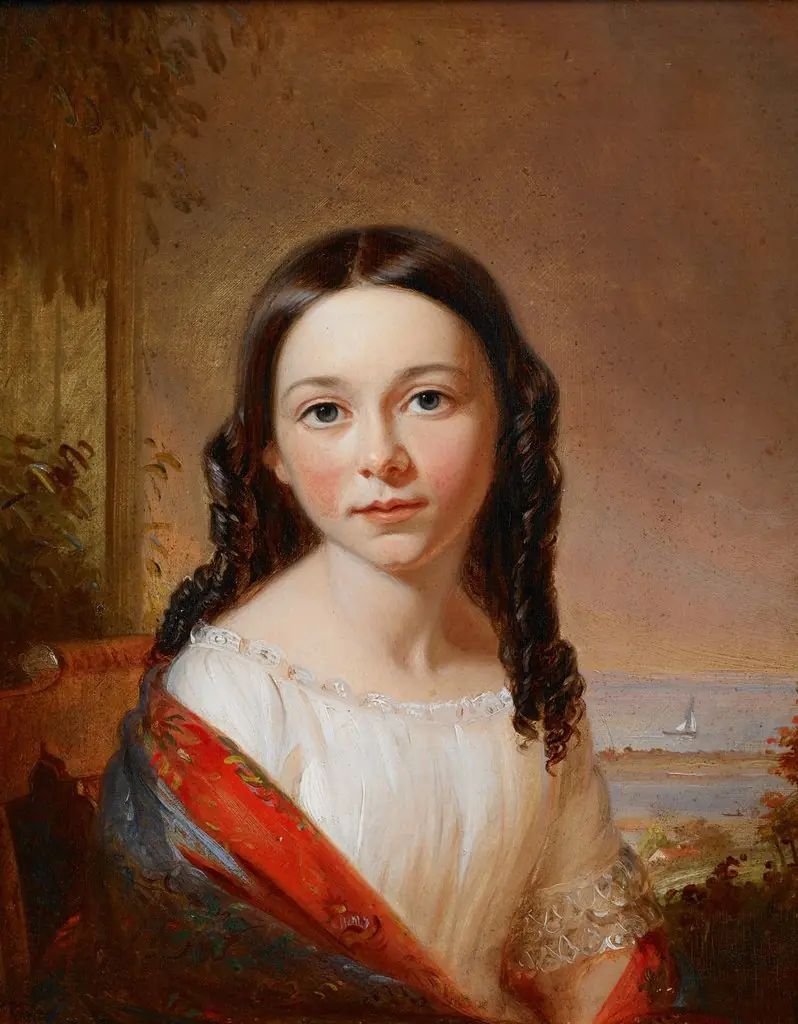 Portrait of Maria Seabury, by William Sidney Mount