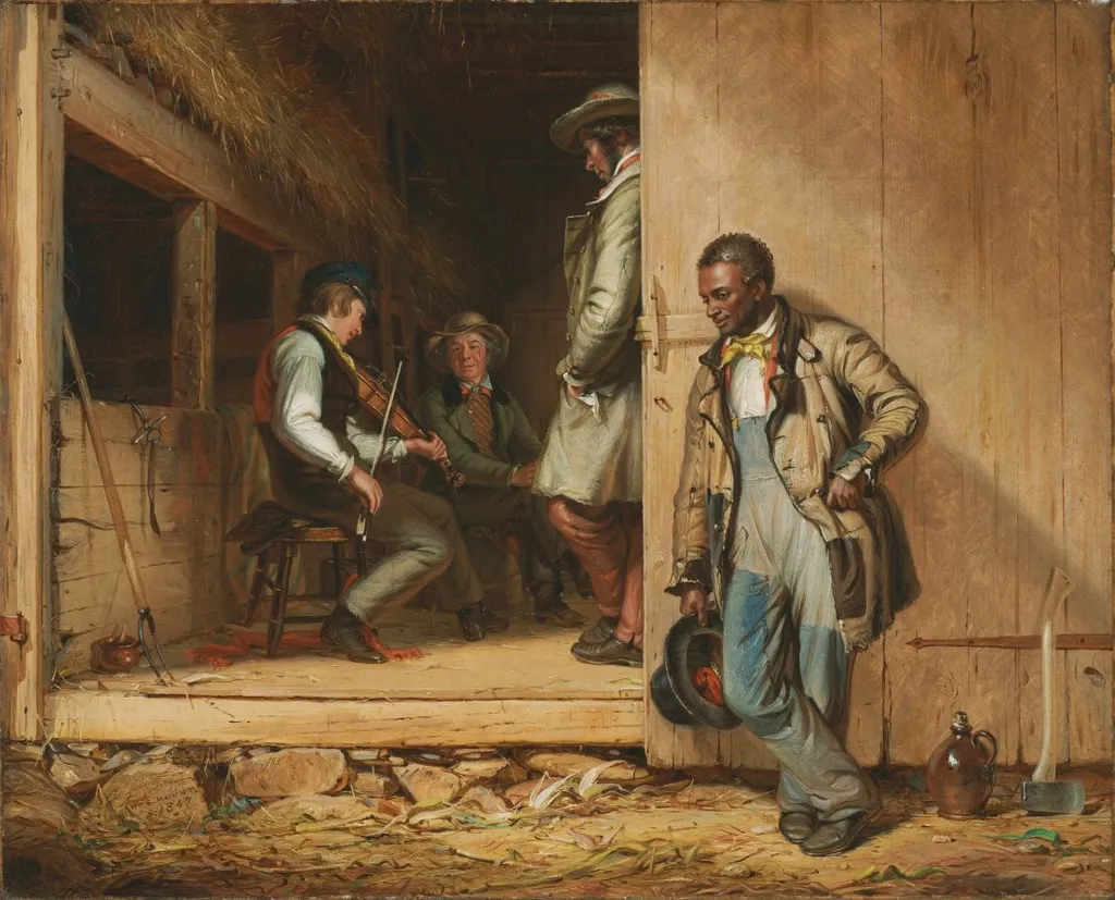 The Power of Music, by William Sidney Mount, unspecified, 1847