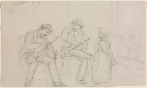 Tuning, by William Sidney Mount
