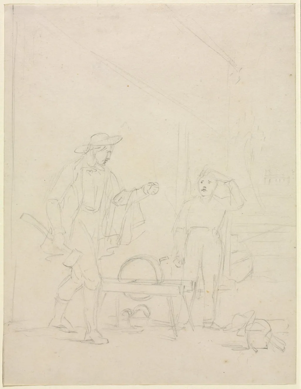 Who'll Turn the Grindstone?, by William Sidney Mount, 1850