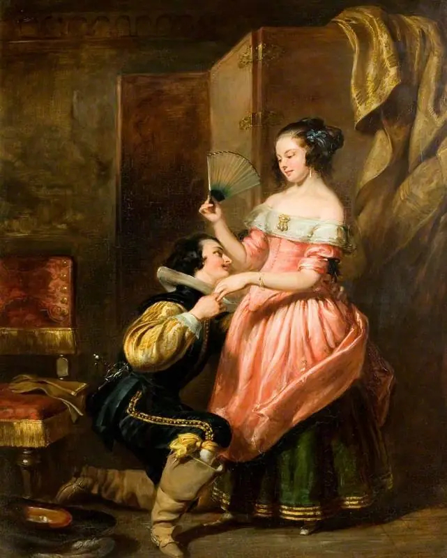 Gil Blas Introducing Himself to Laura, by William Simson