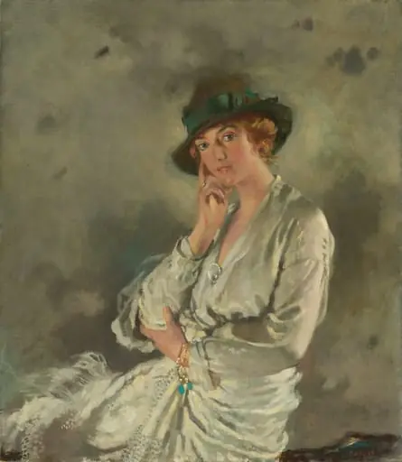 Mrs. Charles S. Carstairs, by William, Sir Orpen