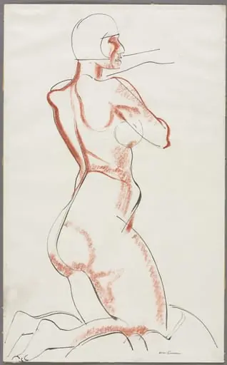 Nude Figure, by William Sommer
