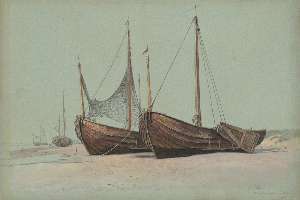 Blankenbergh, by William Stanley Haseltine, gouache, 1876
