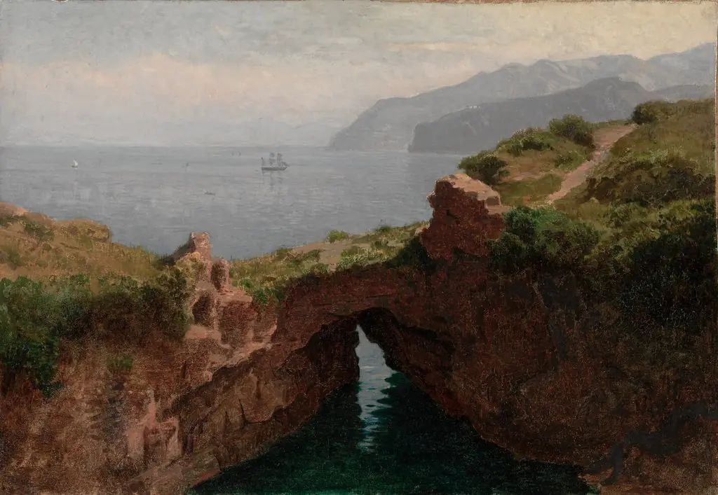 Natural Bridge, Sorrento, by William Stanley Haseltine