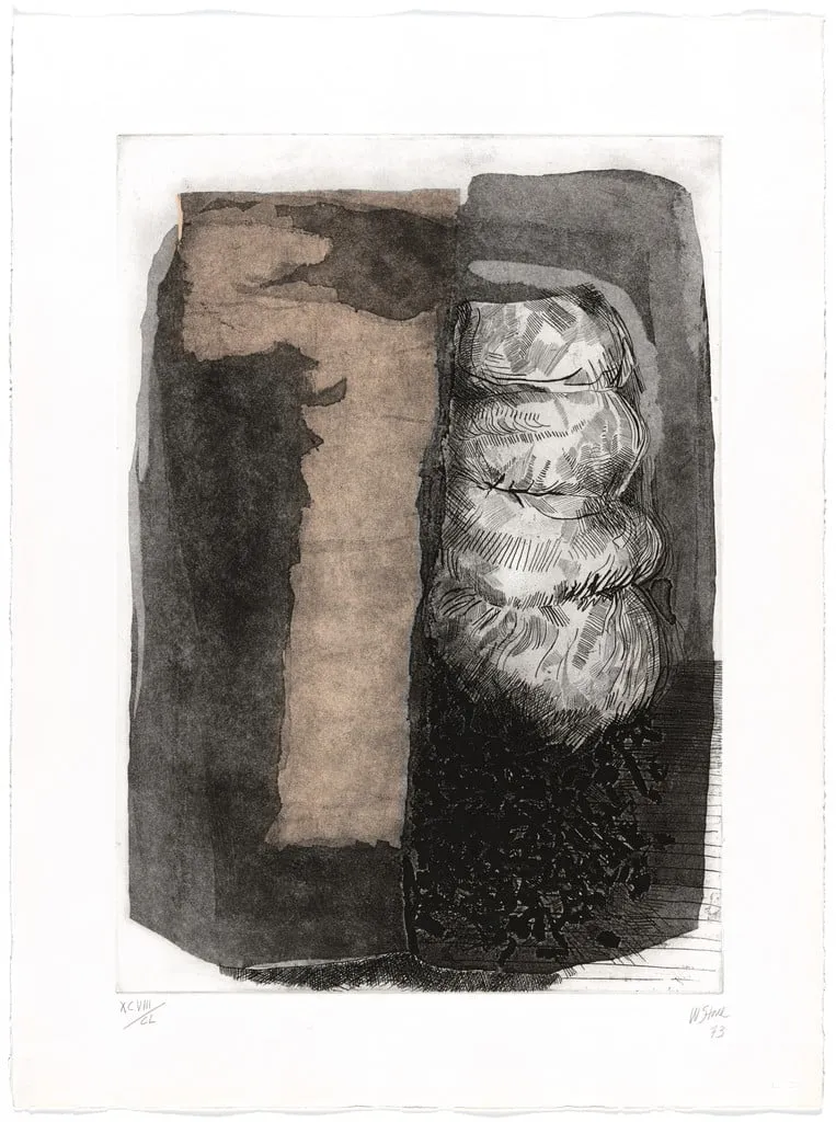 Untitled, by William Stone Reverón, ink, 1973